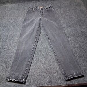 Vintage EXP Express Mom Jeans No.4 Black Women Size 11 26x30 High Waist